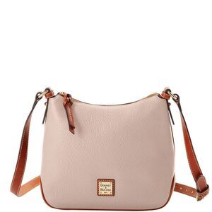 Still NWT - Dooney & Bourke Pebble Grain Crossbody Hobo Shoulder Bag - Oyster